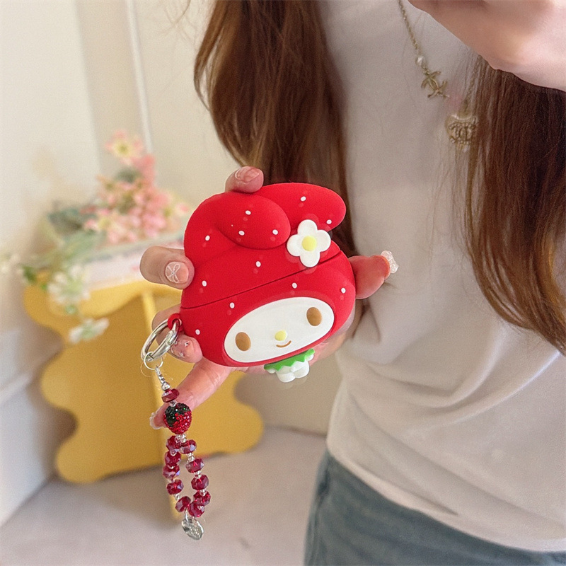 Fashion  Earphone Case Red Str - đánh giá và giá Strawberry Huller