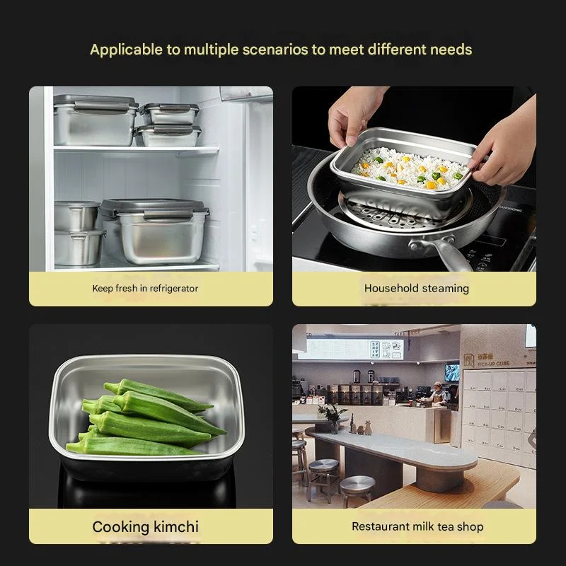 Stainless Steel Food Storage C - đánh giá và giá Meal Prep Plan