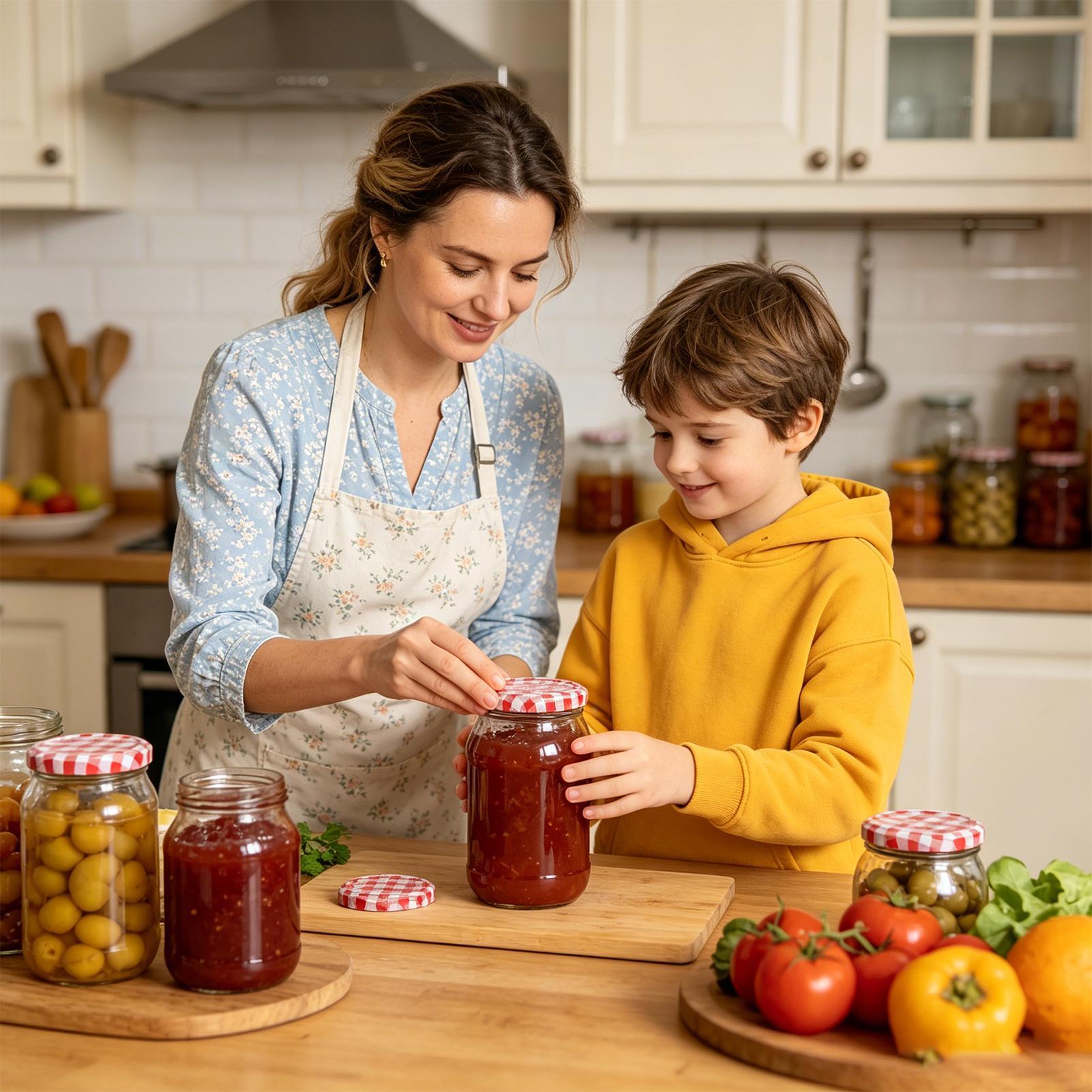 Jar Lids 50 Piece Metal Reusab - đánh giá và giá Meal Prep Yogurt