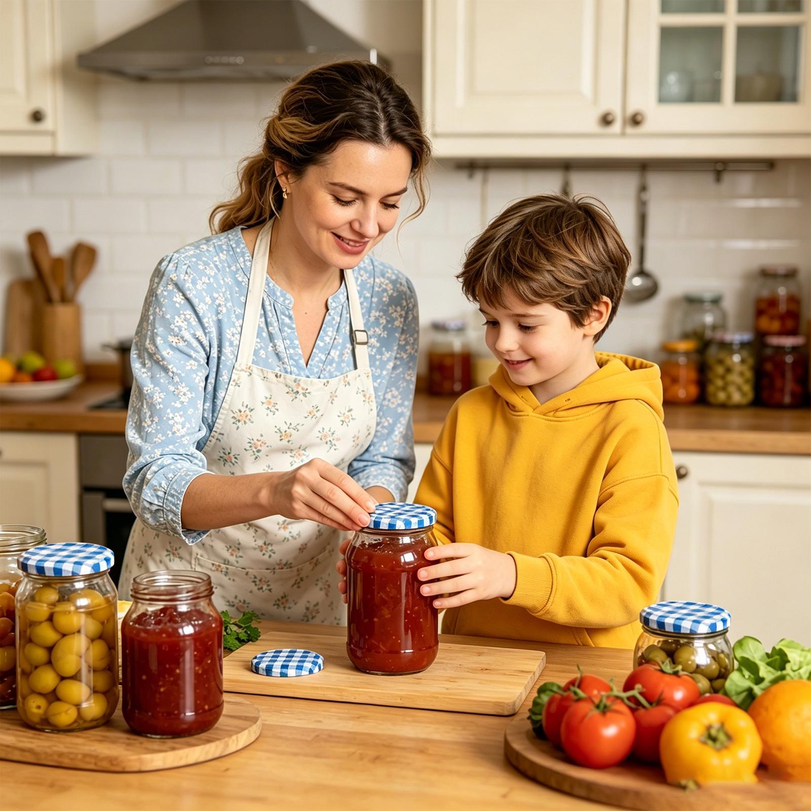 Jar Lids 50 Piece Metal Reusab - đánh giá và giá Meal Prep Yogurt
