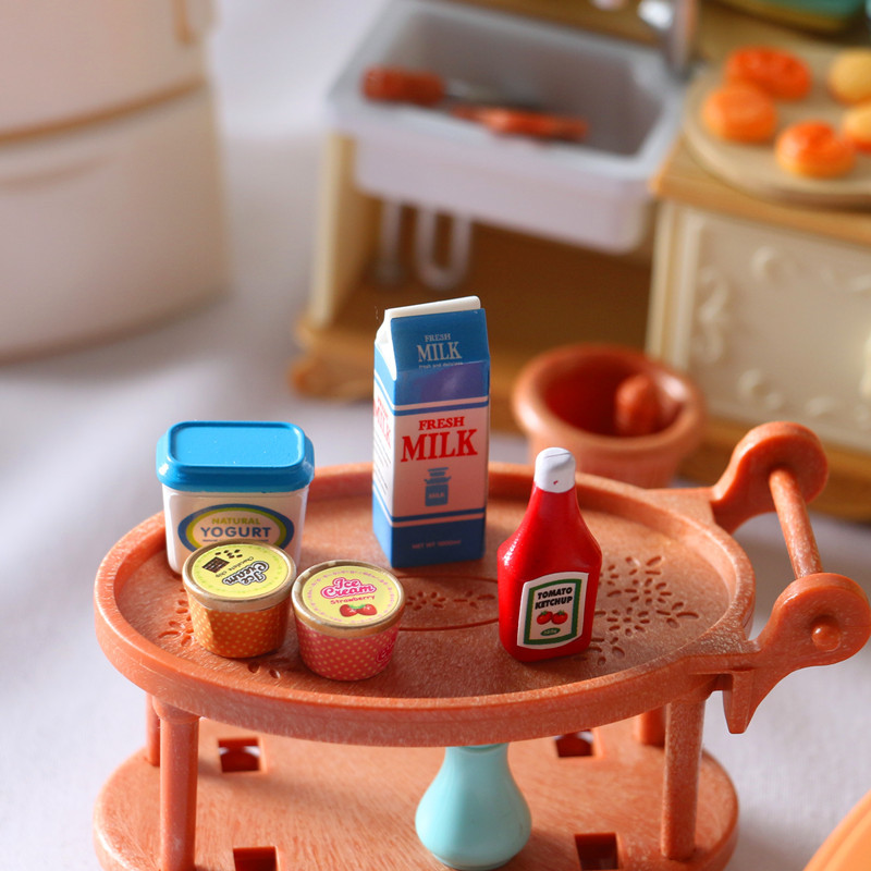 5Pcs/Set 1:12 Dollhouse Access - đánh giá và giá Meal Prep Yogurt