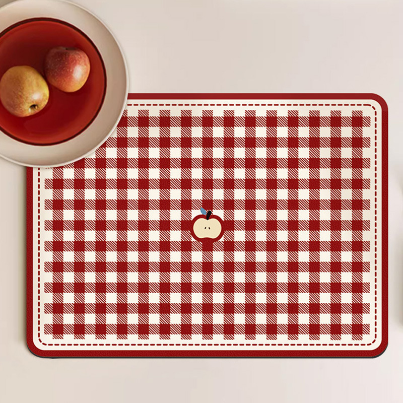 ute Apple Pattern Drying Mat F - đánh giá và giá Meal Prep Format