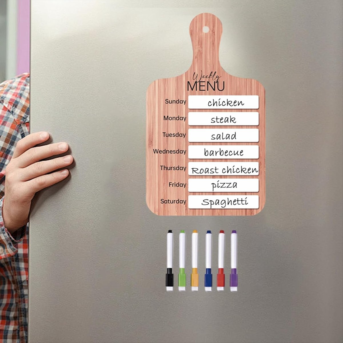 FOR HOME Fridge Meal Planner,  - đánh giá và giá Meal Prep Plan