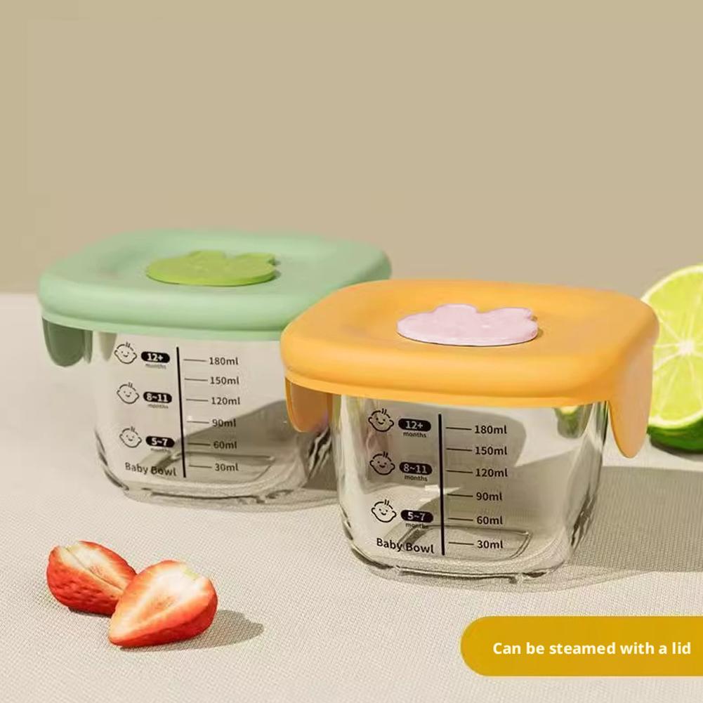 2PCS Glass Steaming Bowl Baby  - đánh giá và giá Meal Prep Plan