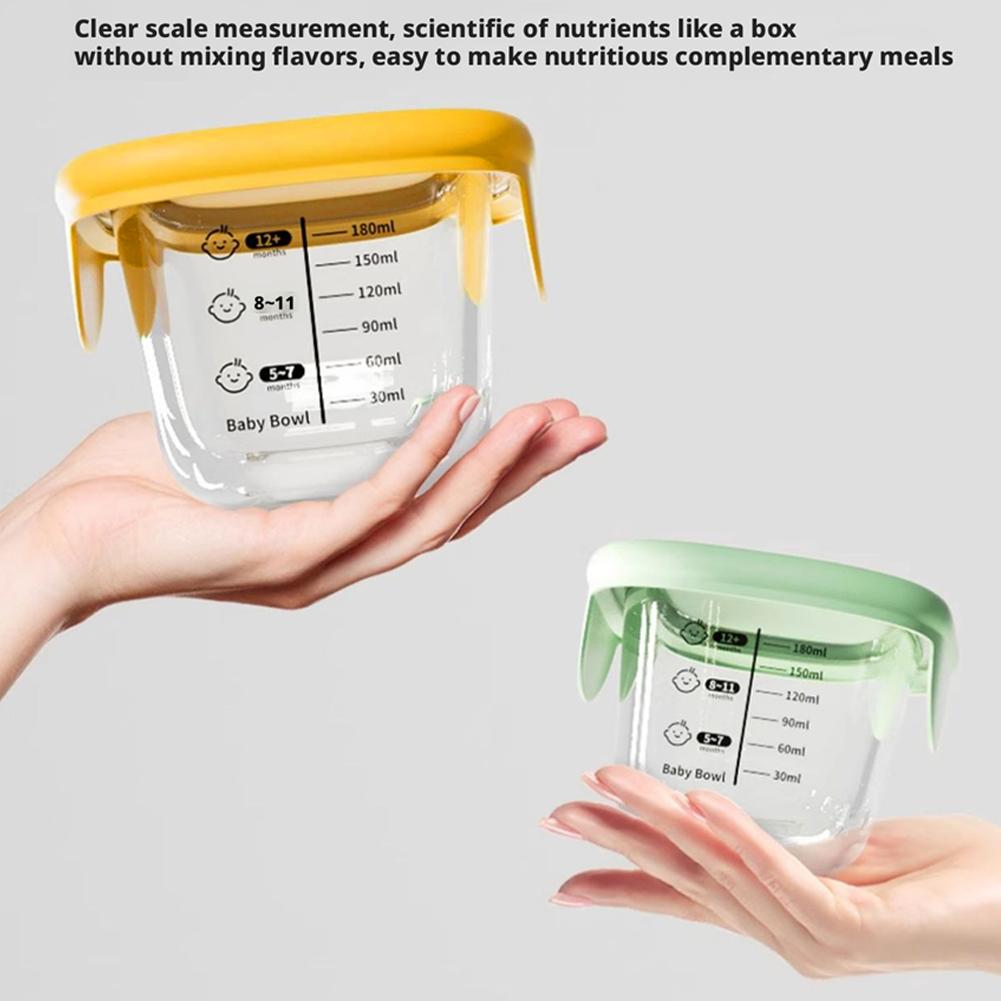 2PCS Glass Steaming Bowl Baby  - đánh giá và giá Meal Prep Plan