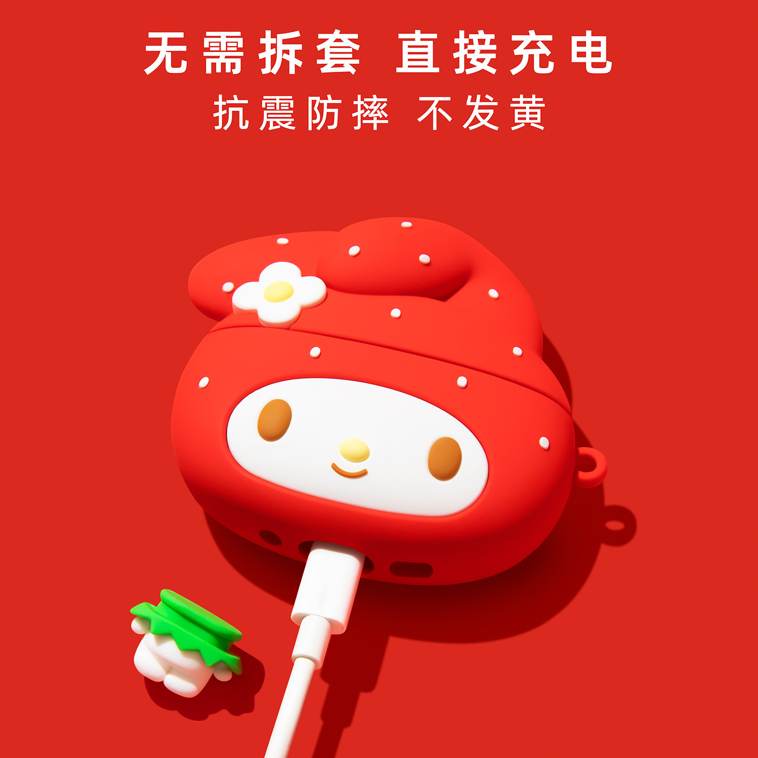 For Airpods 3 4 Pro 2 Pro 3 St - đánh giá và giá Strawberry Huller
