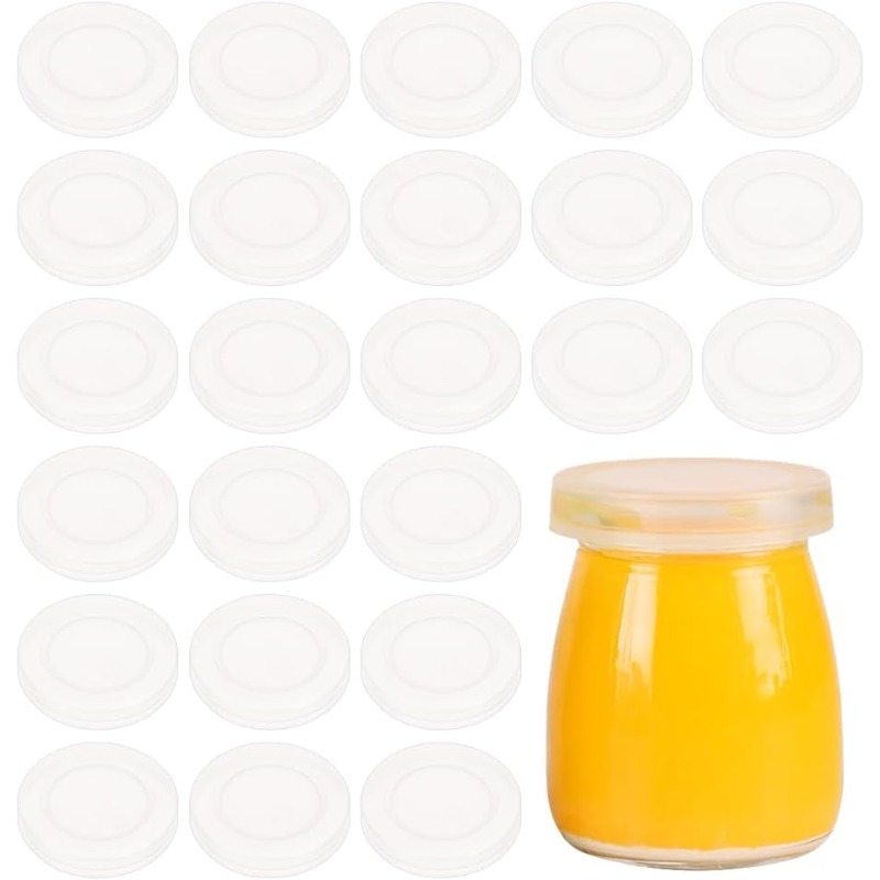 48 Pcs 2inch Yogurt Jar Lids C - đánh giá và giá Meal Prep Yogurt