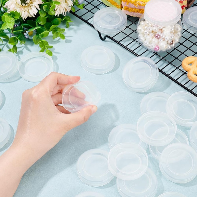 48 Pcs 2inch Yogurt Jar Lids C - đánh giá và giá Meal Prep Yogurt