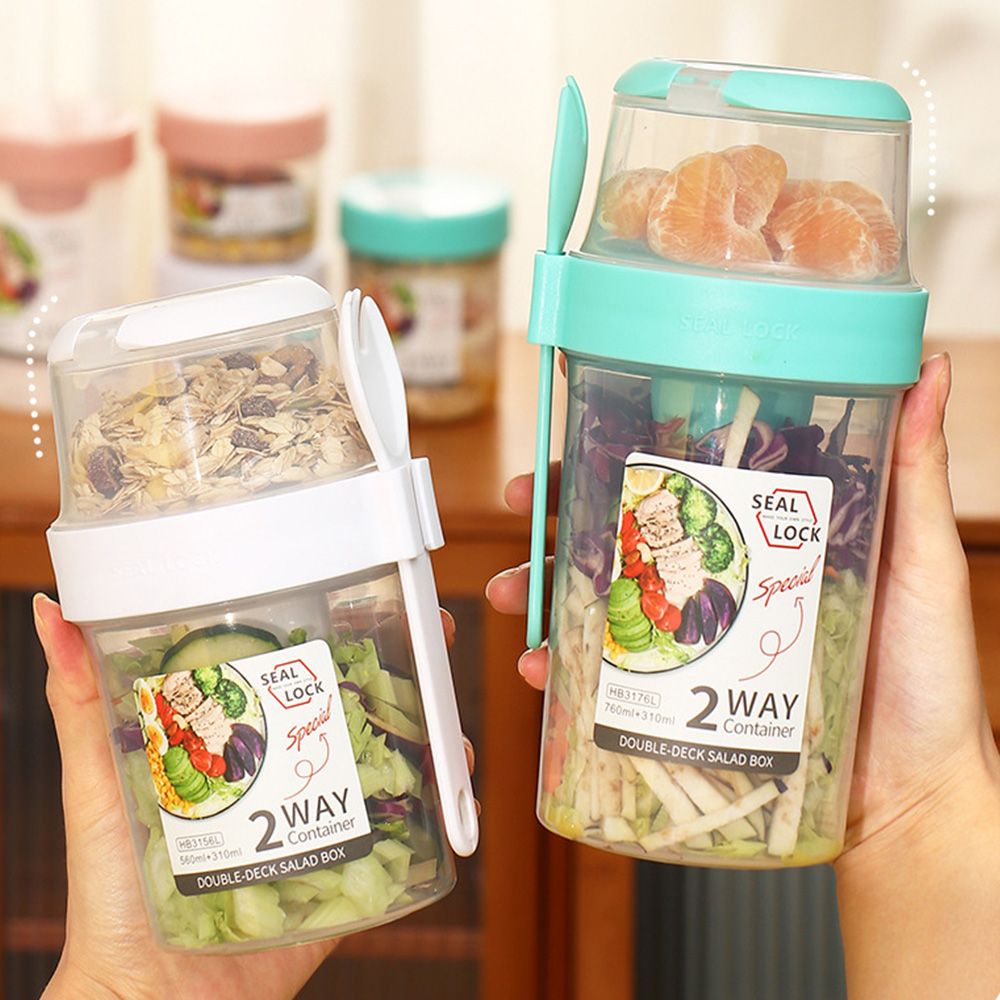 2 Lớp Tươi-Giữ Hộp Sữa Chua Hạ - đánh giá và giá Meal Prep Yogurt