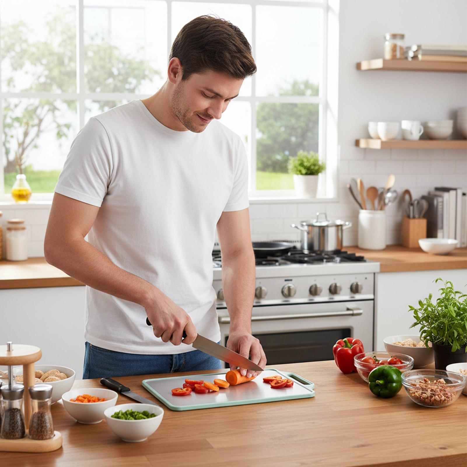 Chopping Board Double-sided Ma - đánh giá và giá Meal Prep Format