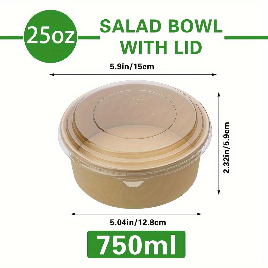 25Oz/750Ml 25/50 Pack Paper Bo - đánh giá và giá Meal Prep Plan