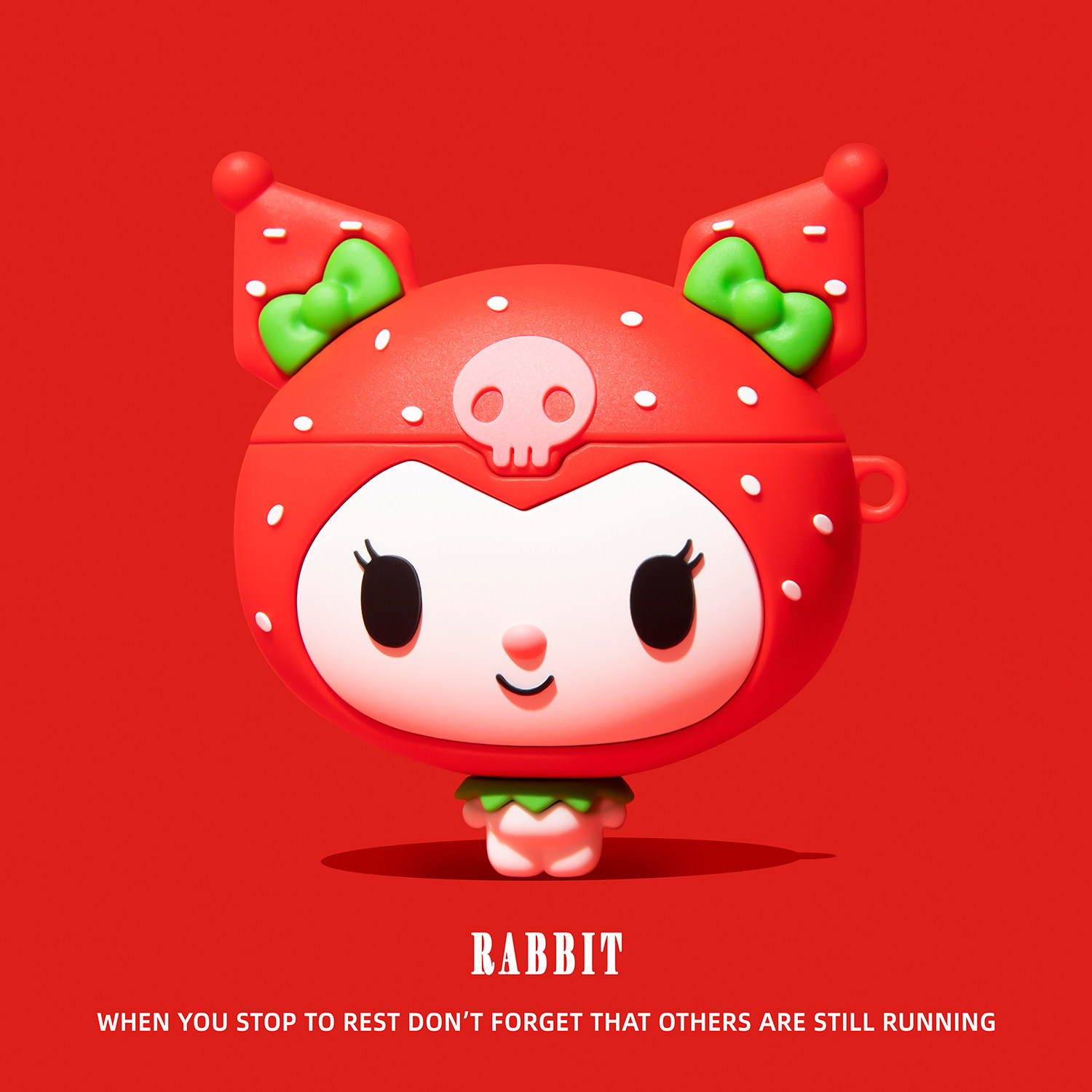 Cute Strawberry Kuromi Earphon - đánh giá và giá Strawberry Huller