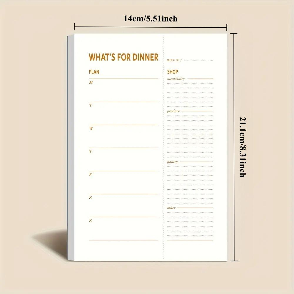 1pc Daily Diet Plan Notebook,  - đánh giá và giá Meal Prep Plan